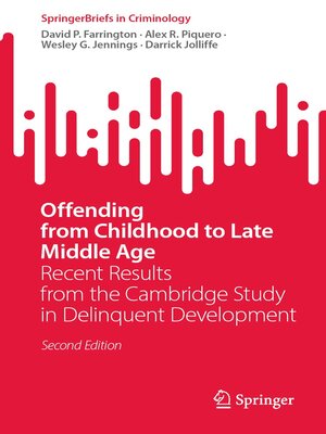 cover image of Offending from Childhood to Late Middle Age